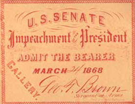 Impeachment Ticket.